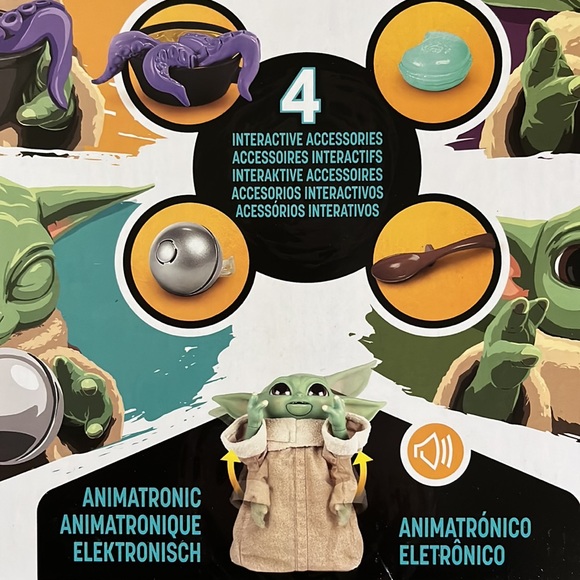 Star Wars The Mandalorian-Galactic Snackin’ Grogu $65!! - Picture 3 of 8